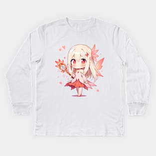 chibi illya Kids Long Sleeve T-Shirt